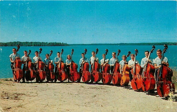 Interlochen Center for the Arts - Old Postcard View (newer photo)